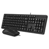 Клавиатура + мышь A4Tech KK-3330 клав:черный мышь:черный USB (KK-3330 USB (BLACK))